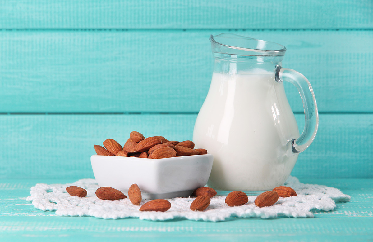 Leche de almendras